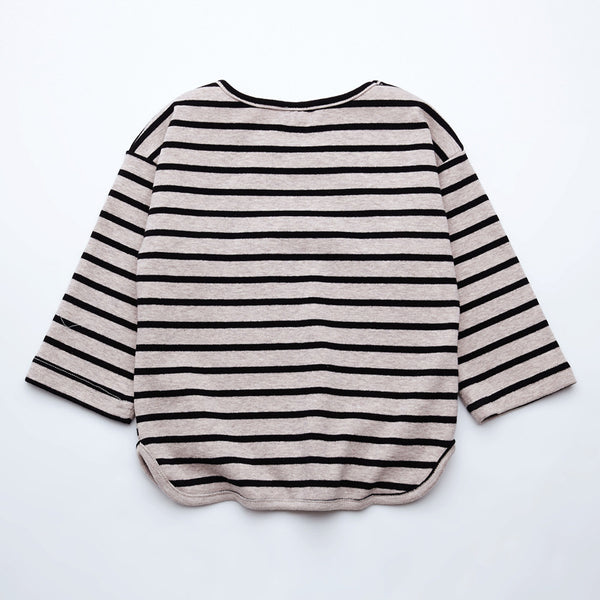 Camisetas de Rayas para Niñas - Algodón Puro, Manga Larga Otoño Primavera - Image 6