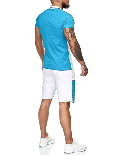Conjunto Deportivo de Verano para Hombre con Combinación de Colores - Image 22