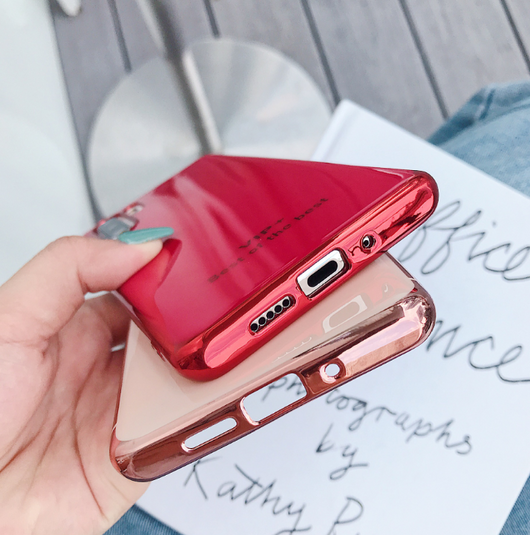 Funda de Silicona TPU Premium con Acabado Chapado para Huawei - Image 4