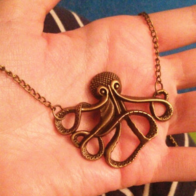 Collar Largo Pulpo Retro - Image 5