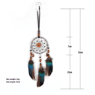 Atrapasueños Decorativo de Fibra Sintética - Regalo Perfecto para las Fiestas - Image 7