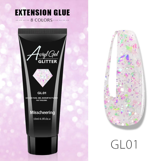 Gel de Extensión de Uñas Indoloro y Rápido