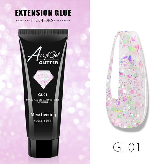 Gel de Extensión de Uñas Indoloro y Rápido