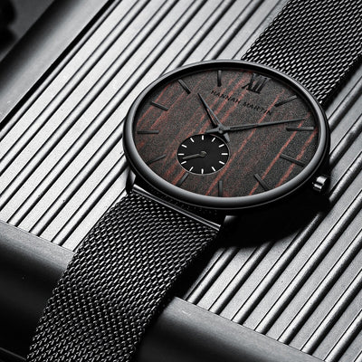 Reloj de Madera de Bambú y Ébano para Hombre - Image 3