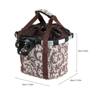 Canasta Delantera Plegable para Bicicleta de Montaña S41 46 con Liberación Rápida - Image 3