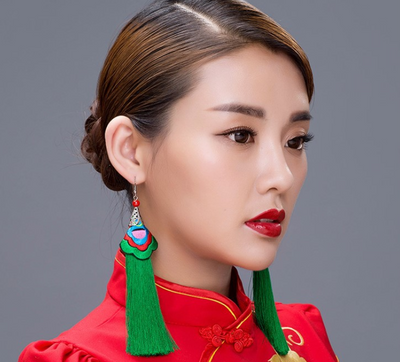 Aretes Étnicos con Borlas Artesanales - Image 7