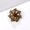 Alloy rhinestone Pequeño pin brooch costume 18 Estilo