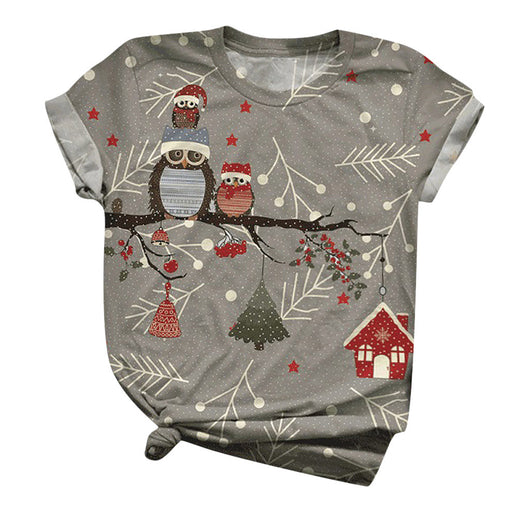 Playera Navideña Reno y Muñeco de Nieve para Hombre y Mujer - Image 8
