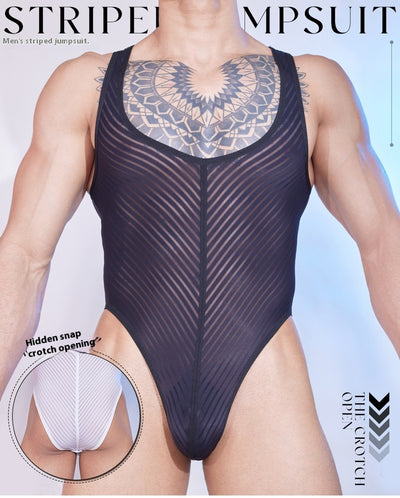 Jumpsuit Casual de Hombre en Seda Transpirable - Diseño Versátil y Cómodo - Image 18