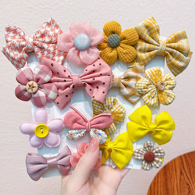 Clip de Cabello con Moño Floral para Niñas - Diseño Princesa Hada - Image 84