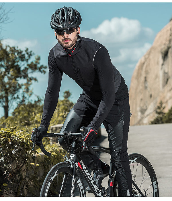 Chaleco Cortavientos para Ciclismo Otoño e Invierno
