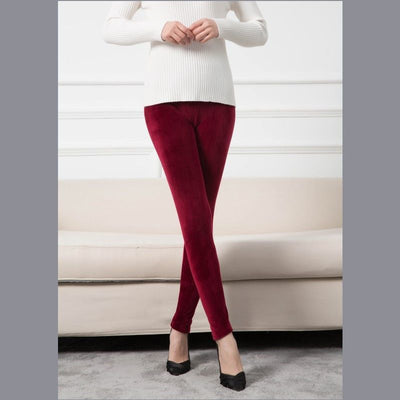 Leggings de Forro Polar Elásticos para Mujer con Tobillo Ajustado - Image 14