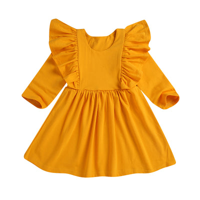 Vestido Princesa Niña con Mangas de Encaje Elegante - Image 10