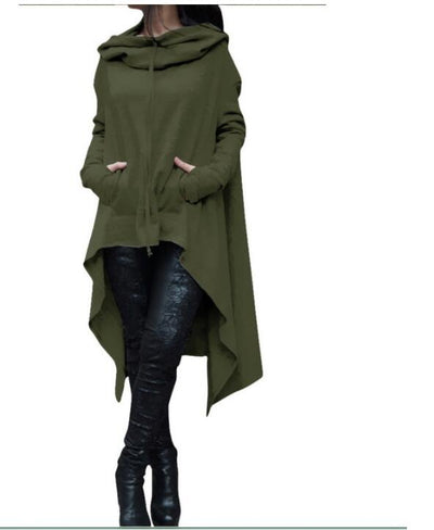 Sudadera con Capucha Holgada para Mujer - Otoño e Invierno - Image 4