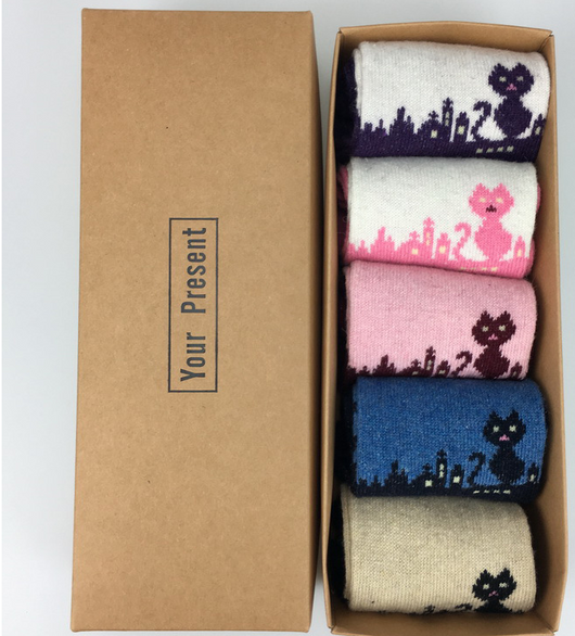 Calcetines Navideños de Algodón para Mujer - Diseño Festivo y Cómodo - Image 8