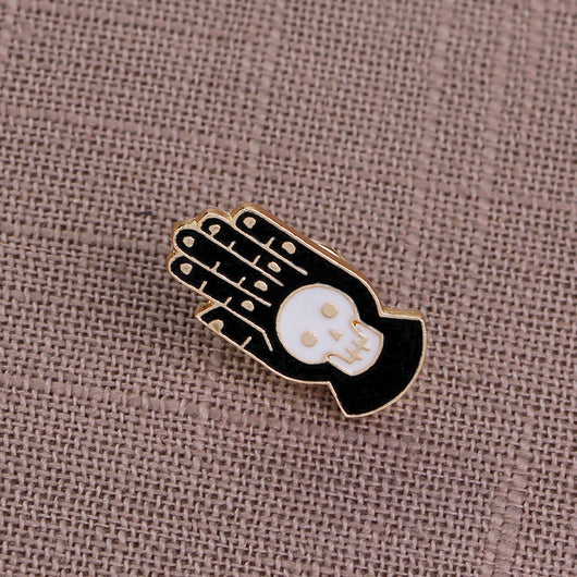 Broche Totem de Calavera Creativa - Muñeca Caricatura - Image 7