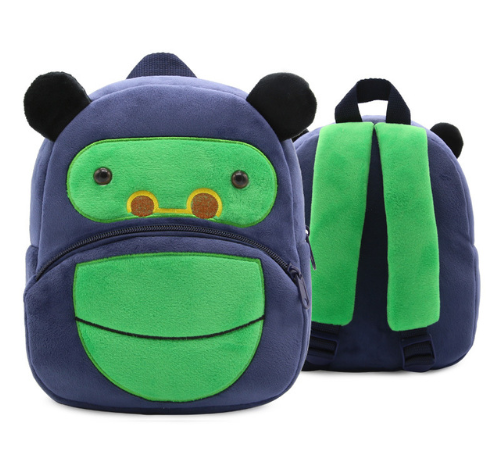 Mochila Escolar Infantil Arcoíris con Diseño Cartoon y Material Suave Peluche - Image 45
