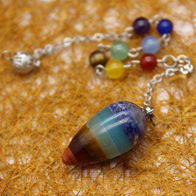 Péndulo de Lapislázuli con Chakras Equilibrados - Image 6