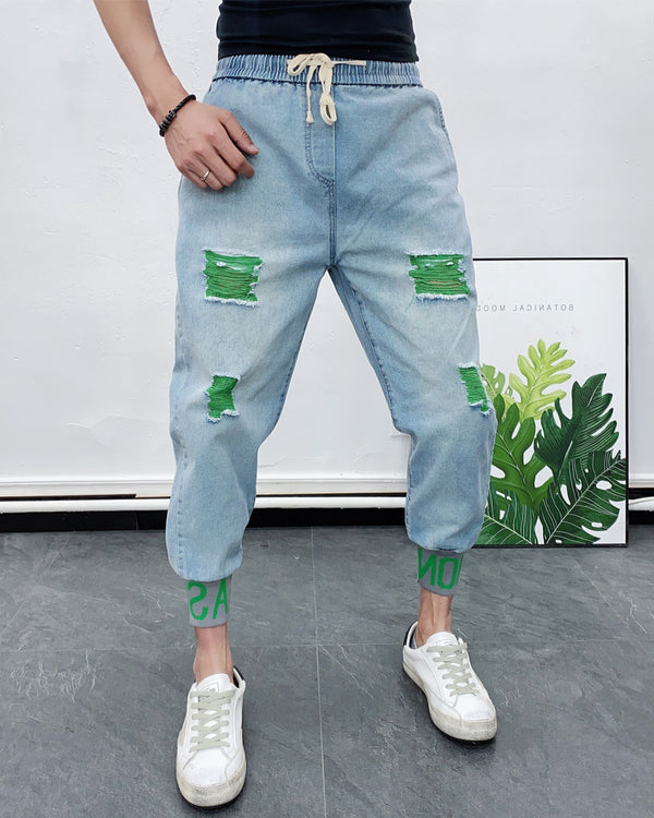Jeans Rotos para Hombre - Estilo Urbano Moderno