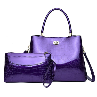 Bolso Mensajero de Cuero Charol con Bandolera Única - Image 22