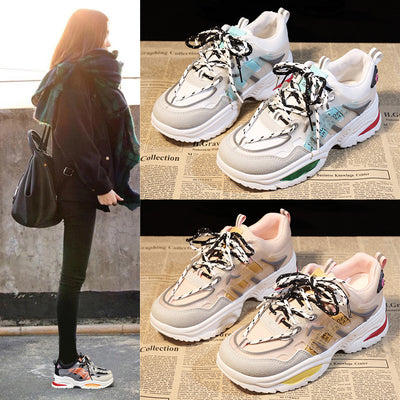 Zapatos Blancos Clásicos Estilo Papá