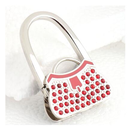 Organizador de Bolsos y Carteras con Ganchos de Cristal - Soporte Plegable Portátil - Image 6