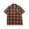 Camisa Cuadros Manga Corta Diamond para Hombre