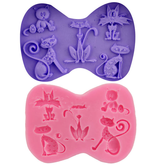 Molde para Galletas y Chocolates con Forma de Gatos - Image 2