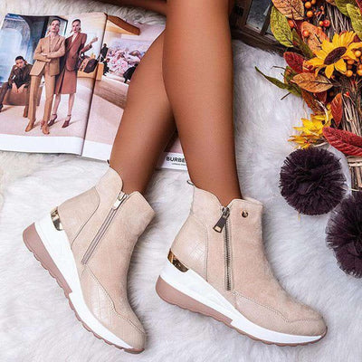 Botas de Tacón Medio con Cierre Lateral - Estilo Moderno y Versátil - Image 5