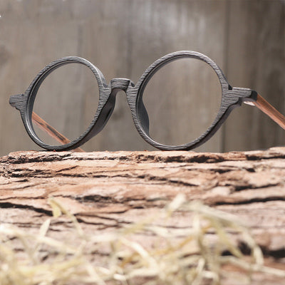 Gafas Retro Marco Madera - Diseño Vintage Artesanal - Image 4