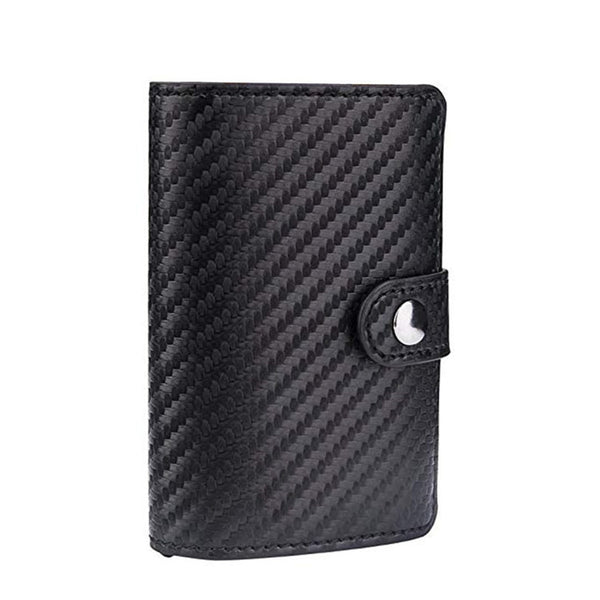 Cartera de Fibra de Carbono con Protección RFID para Tarjetas