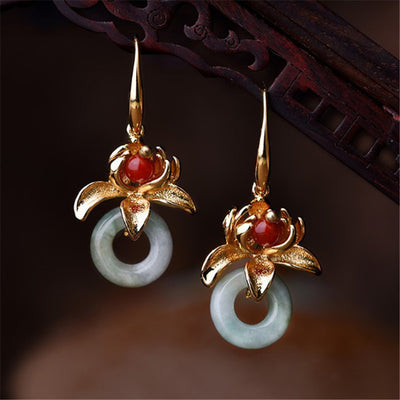 Aretes de Jade Paz y Serenidad - Image 3