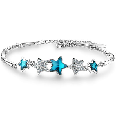 Pulsera Estrella Azul para Mujer