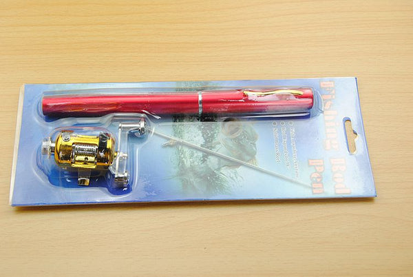 Caña de Pesca Telescópica con Tambor - Kit Completo