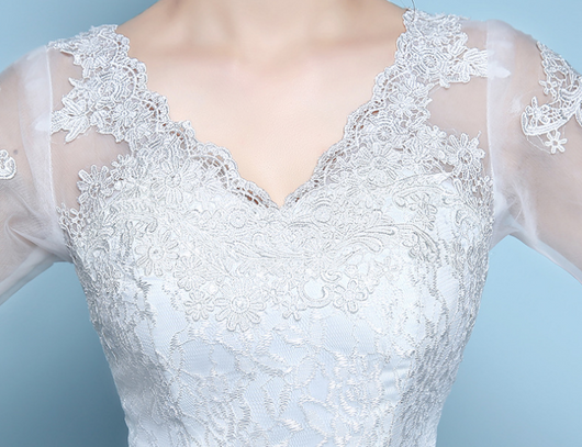 Vestido de Novia Cola Sirena con Cintura Ajustada - Image 8