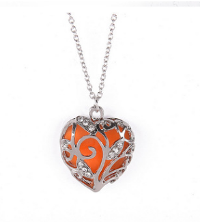 Collar Corazón Hueco Luminoso - Image 3