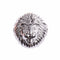 Fashion Lion Head For Mens Charm Beads Top Copper Beads Bracelet Accessorie Jewelry Findings BD290 Plateado