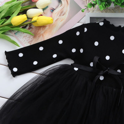 Vestido de Tul Elegante para Bebé Niña - Manga Larga Primavera Invierno - Image 5