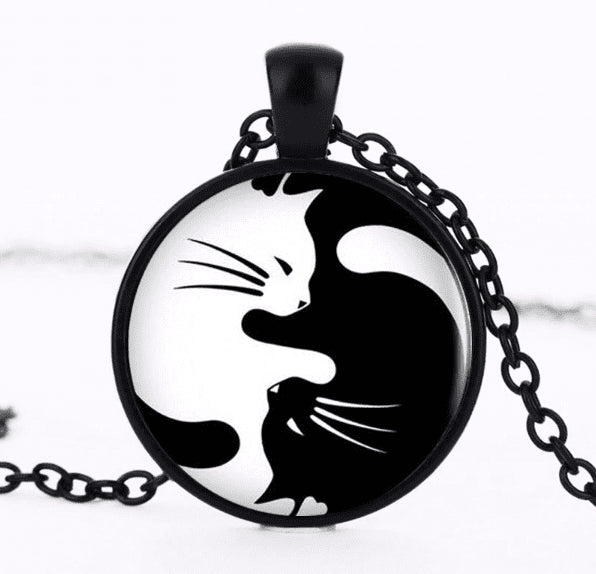 Collar Colgante Gato Yin & Yang - Image 6