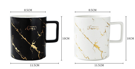 Taza de Mármol Estilo Nórdico para Café y Bebidas - Image 6