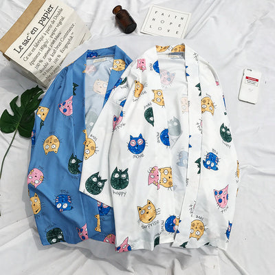 Bata Estilo Chino con Mangas de Tres Cuartos - Image 4