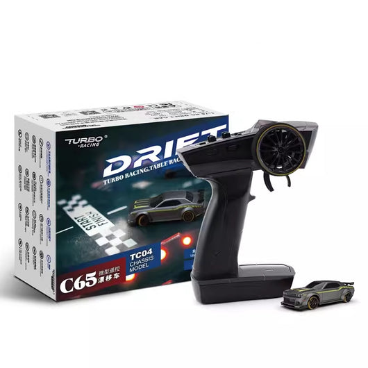 Auto RC Drift Miniatura C65 Tracción Trasera Control Remoto - Image 5