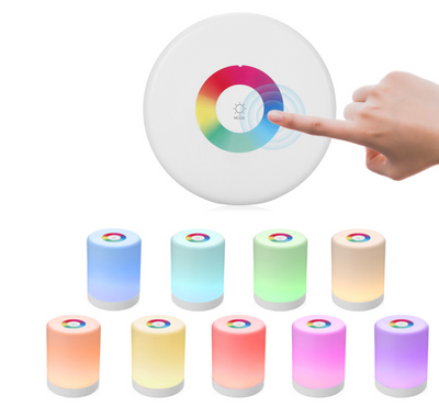 Lámpara LED Inteligente Multicolor para Mesita de Noche - Image 2