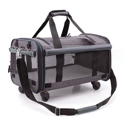 Bolsa de Transporte Plegable con Ruedas para Gatos - Image 5
