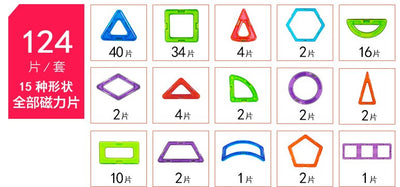 Bloques Magnéticos para Construcción Infantil - Set Educativo - Image 16