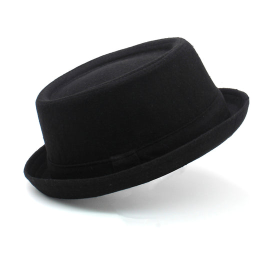 Sombrero Fedora Retro Ajustable de Ala Plana para Hombre - Image 8