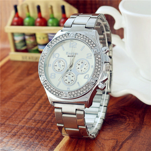 Reloj Femenino Kanima Crystal - Diseño Casual Cuarzo - Image 3
