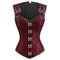Cinturón Modelador Gothic Punk con Doble Hebilla de Acero