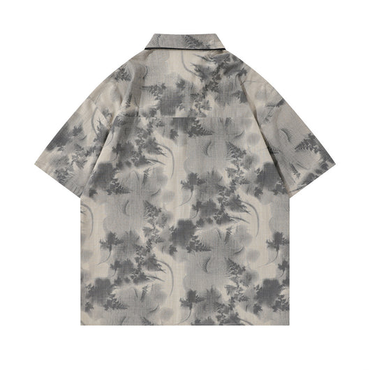 Camisa Casual de Camuflaje Manga Corta para Hombre - Image 9