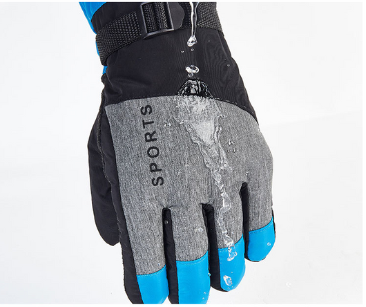 Guantes de Esquí para Hombre Acolchados con Forro de Terciopelo - Image 13